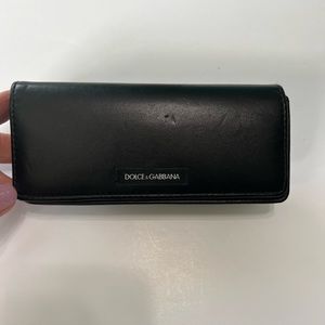 Dolce & Gabbana Leather Sunglass/Eyeglass Case